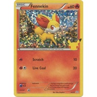 Fennekin - 14/25 - 25th Anniversary Holo McDonalds 25th Anniversary Singles