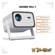 Wanbo Vali 1 Gimbal Projector | 900 ANSI Lumens | 200° Rotating | Android 11 | 12W Hi-Fi Stereo