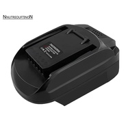 DM20WORX6 Power Tool Adapter Converter for  18V 20V Lithium Battery for  20V 6 Pin Power Tools Lithi