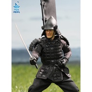 DID XJ80016A XJ80017A 1/12 Sengoku Ashigaru Red Black Action Figure
