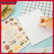 2 Pcs Bucket List Calendar Paper 2025 Wish List Calendar Decorative Wall Calendar Monthly Bucket Lis