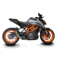 Austin Racing ท่อไอเสียสำหรับ  KTM DUKE 390 | SLIP-ON GP1R ORANGE TIP WITH CARBON CAN