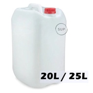 [NEW] Jerry Can (20L / 25L)/ Plastic Drum Container Water / Water Storage / Tong Gallon