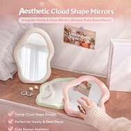 Cloud Shape Mirror | Mirror | Aesthetic Wall Mirror | Cute Room Decor | Cermin Awan Estetik | Home D
