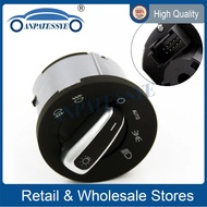 Car Chrome Fog Lamp Headling Knob Switch for Skoda Octavia 2007-2016 1Zd941431B 1ZD 941 431B 1ZD 941