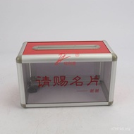 Collection Business Card Storage Box Capacity Business Card Business Card Box Exhibition Please Box 