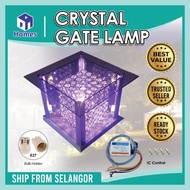 Outdoor light / lamp Crystal outdoor gate lamp weatherproof gate light Led gate light pillar gate la