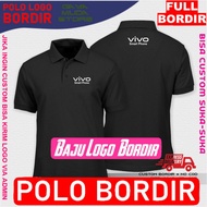 VIVO EMBROIDERYPOLO Latest Distro Quality Smartphone Men's and Women's Clothing Latest AdultWanita /
