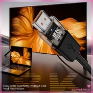 Time UHD HDTV Transparent Adapters 8K60Hz 4K 120Hz Signal Enhancer for TV Stick