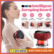 Intelligent Electric Cupping Guasha Scraping Heating Massage Body Cups Therapy Body Massager Bekam B