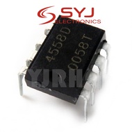 10 PCS NJM4558D DIP8 NJM4558 DIP NJM4558DD JRC4558D JRC4558 RC4558 RC4558P new and IC