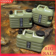 18.5L/4.8 Gal Water Carrier Cube W/ Spigot & Double Handle Water Storage Jug Canteen for Drinking Ba