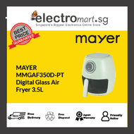 MAYER MMGAF350D-PT Digital Glass Air  Fryer 3.5L