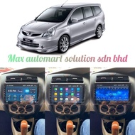 Nissan Livina 2007 - 2020 ( Black ) Android 10'' inch Car Player Monitor