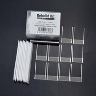 【Online】 DIY Tool Rebuild Kit for Dead Rabbit 0.9 Ohm 18x8mm Mesh Resistance 10 Strip Cotton Rod