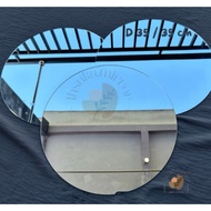Genuine Circle Mirror | Round Mirror D35 | 2mm Mirror | Genuine Mirror Glass | Circle Mirror Glass |