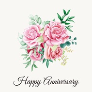 [ful envelope] happy anniversary greeting card happy anniversary greeting card