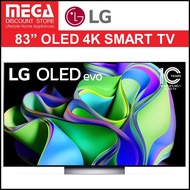 LG OLED83C3PSA 83" OLED EVO 4K C3 SMART TV + FREE WALL MOUNT
