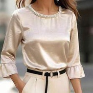เสื้อเชิ้ตสตรี Country Going Out Top