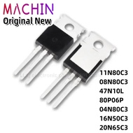 5pcs SPP11N80C3 08N80C3 47N10L 80P06P 04N80C3 16N50C3 20N65C3 TO-220 Field Effect Transistor