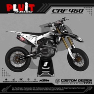 Decal CRF 450 hrv Terbaru Full Body Decal CRF 450 HRV Full Body Keren Stiker CRF 450 Full Body