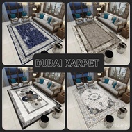 DUBAI KARPET PREMIUM EMBOSSED Permaidani Soft Surface 200x300cm Comfortable & Machine Washable Carpe