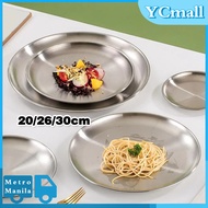 8/10/12 Inch Stainless Steel Pizza Pan Pizza Plate