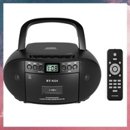 (GPEF) CD Cassette Player CD Player Bluetooth  AM/FM Radio Stereo Sound with Remote ControlTape Reco