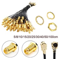 SMA Connector Cable Female To UFL/ U.FL/RF Coax Adapter Assembly Pigtail Cable 1.13MM RP-SMA 10cm 15