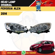 Original Perodua Alza 2014 Head Lamp Headlight Lampu Depan Besar 100% New High Quality