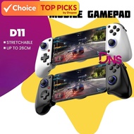 D11 Wireless Mobile Gamepad Controller Hall Effect Joystick Type-C Stretchable Gamepad for Android a