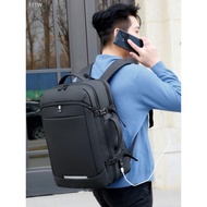 = Samsonite Business Commuter Backpack 2023 Men's Backpack Multifunctional usb Rechargeable Computer Bag Men