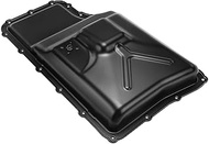 Transmission Oil Pan with Drain Plug Replacement for Ford F-Series E-Series F-250 F-350 F-450 F-550 
