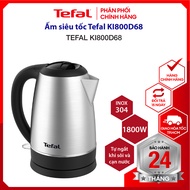 |HỎA TỐC 2H| Ấm đun nước siêu tốc bình siêu tốc Tefal KI800D68 -1.7L  - công suất 1800W -  bảo hành 