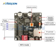 12V/24V Power Supply 10W/20W Voice Playback Module supporting TF Card MP3 music player for Arduino Voice Amplifier Module