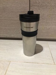 99.9%新 Starbucks 星巴克 16 oz / 473 ml grande size 磨砂 不銹鋼 保溫壺 保溫瓶 保溫杯 sanded stainless steel keep warm 