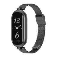 Mi Band 9 8 Srap Bracelet Band for Xiaomi Smart Band 9 Strap Miband 8 Wristband Milanese Stainless S