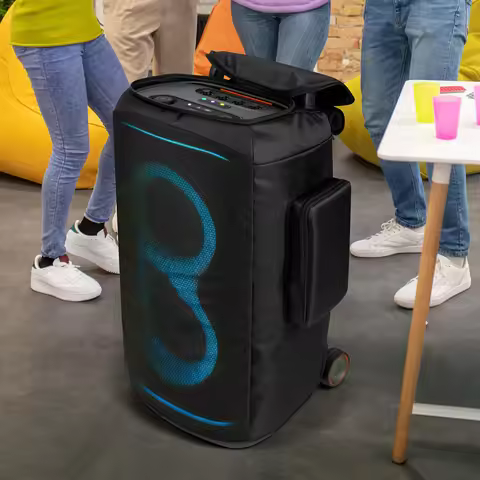 For JBL PartyBox 520 Speaker Carry Cover Anti-Scratch Party Speaker Dust Cover Mesh Speaker Protecti