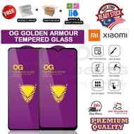 REDMI NOTE 9 9A 9c 10 10T 11 K20 PRO MAX POCO F4 X3 M3 M4 M5 GT PRO TINTED OG ARMOUR TEMPERED GLASS SCREEN PROTECTOR