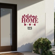 Welcome Home Love Wall Decoration Premium Playwood Material Size 40x22cm