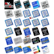 Core i5 core 4 5 6 7 8 9 10th Generation Laptop Computer Desktop Label CPU Sticker
