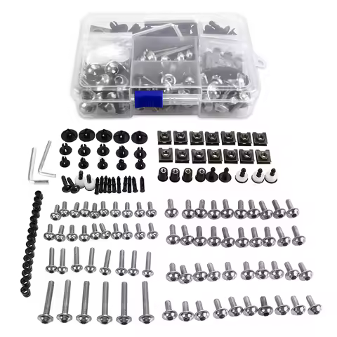 A Set Motorcycle Bolts Screws Fair Bolt for YAMAHA YZF R1 R15 R25 R3 R6 R125 R15 R25 MT03 MT07 MT10 