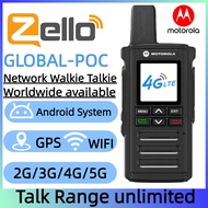HT MOTOROLA T99 Zello Walkie Talkie jarak jauh 5G Android With Bluetooth WIFI Poc Network IP54 water