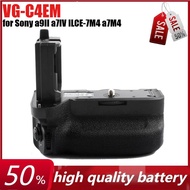 VG-C4EM Vertical Battery Grip Holder for Sony A9II A7IV ILCE-7M4 A7M4 A7R4 A7R IV A7RM4 A9II Vertica