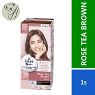 LIESE Hair Creamy Bubble Color - Rose Tea Brown 1'S