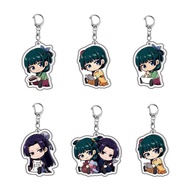 Anime Pharmacy Girl's Whispering Acrylic Keychain