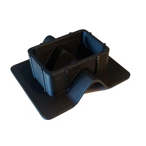 2pcs Plastic Weatherproof Dust Cover For Vertical Detachable Swan Neck Towbars VK 6000 Series Replac