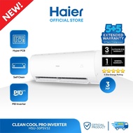 [NEW] Haier HSU-30PSV32 3.0 HP Clean Cool Pro Inverter Split Type Aircon with Self Clean &amp; Hyper PCB