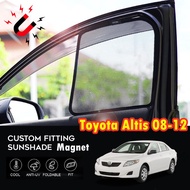 Toyota Altis 2002-2013 Magnetic Sunshade(4pcs)