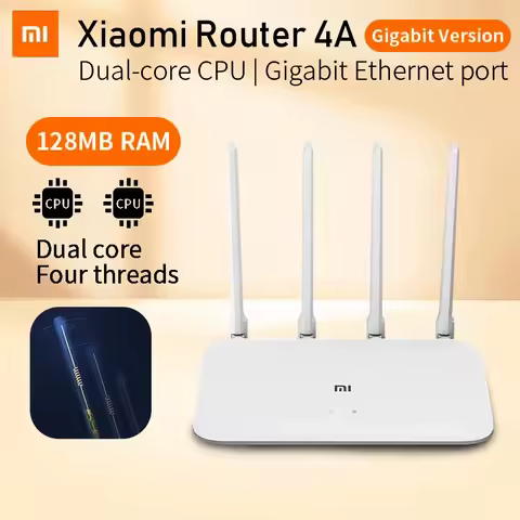 Xiaomi Mi Router 4A Gigabit Version 2.4GHz 5GHz WiFi 1167Mbps WiFi Repeater 128MB DDR3 High Gain 4 A
